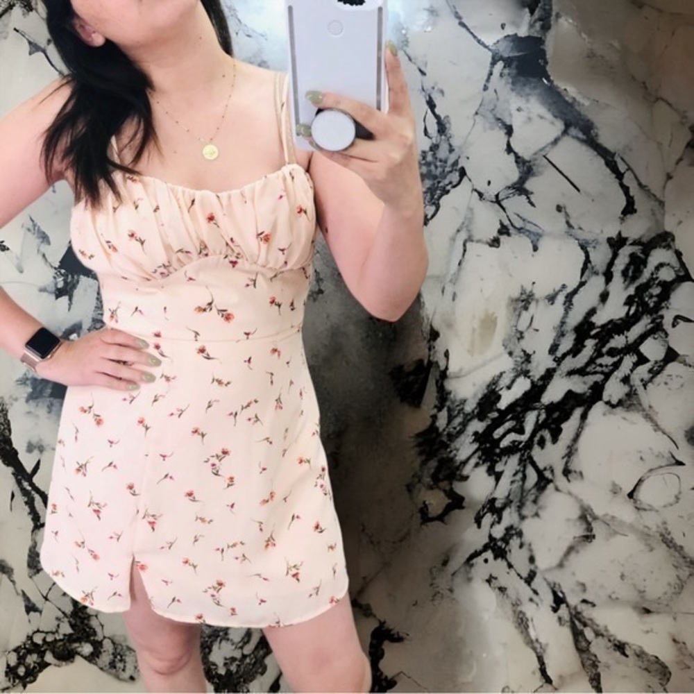 Spring/summer day flora mini dress